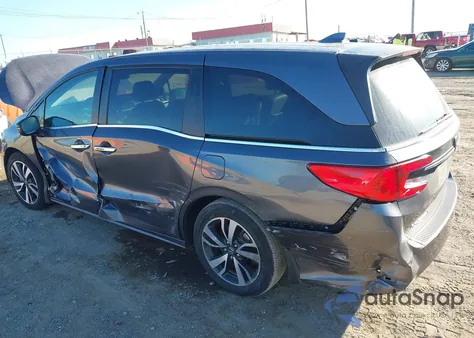 2023 Honda Odyssey Touring from USA, damaged, VIN 5FNRL6H8XPB074923